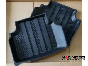 Alfa Romeo Giulia Floor Liners - Genuine Alfa - All Weather Rubber - RWD Alfa Romeo Giulia Floor Liners - Genuine Alfa - All Weather Rubber - RWD